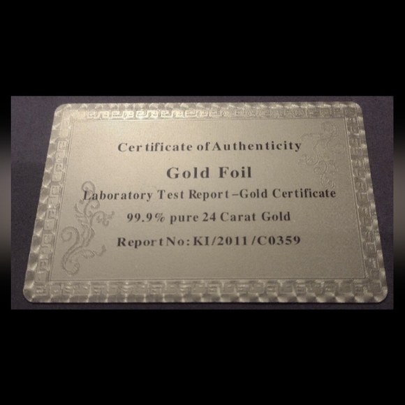 SHAQUILLE O'NEAL 24K GOLD COATED VINTAGE LAKERS ALL-STARS BASKETBALL CARD & COA! - Picture 14 of 14